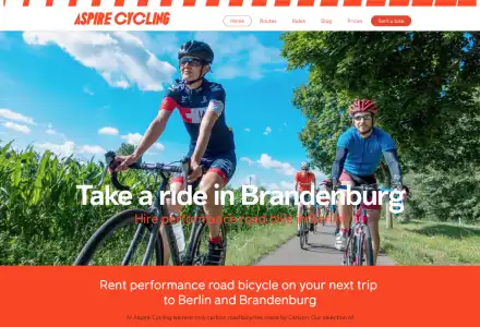 Aspire Cycling Screenshot