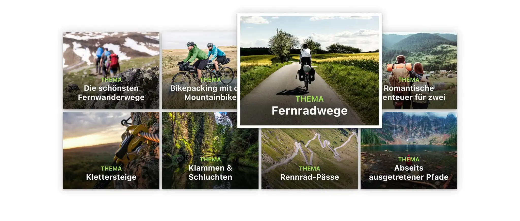 komoot editorial content